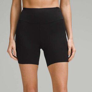 Lululemon Fast and Free High-Rise Short 8'' Pockets Black